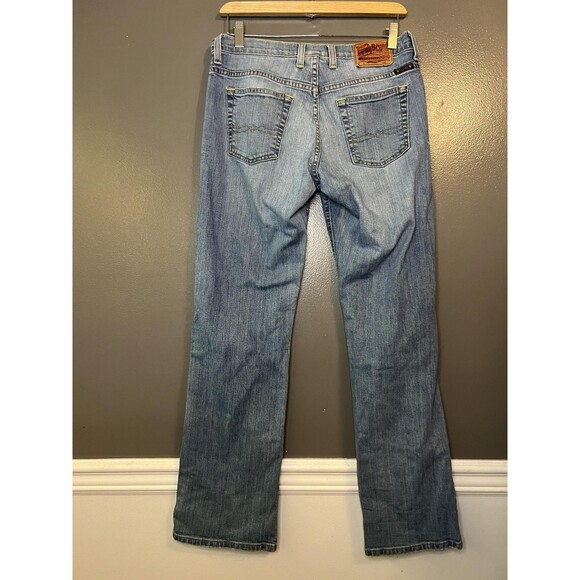 Lucky Brand Jeans Womens 6/28 Blue Light Wash Bootcut Mid Rise Zip Fly Denim - Picture 5 of 9